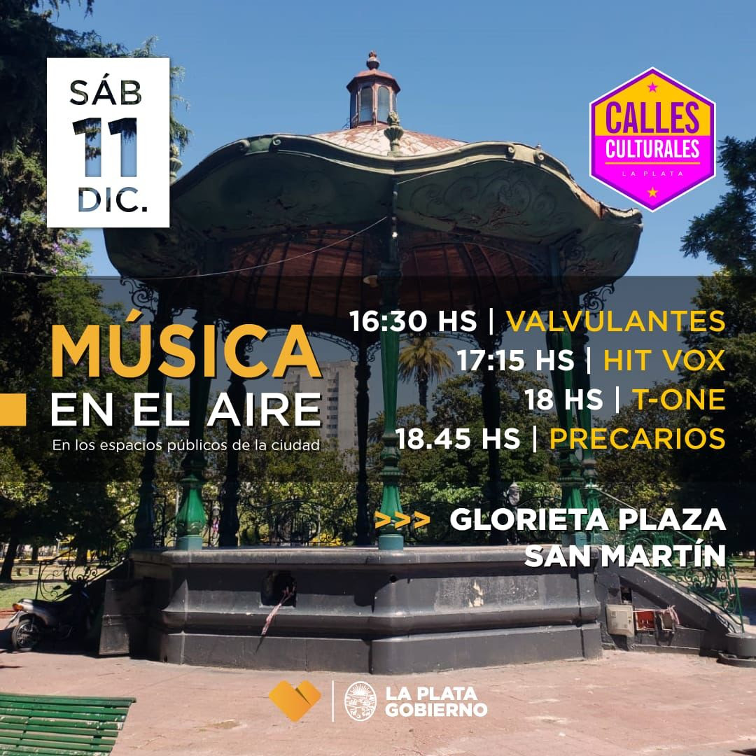 Calles Culturales: La histórica Glorieta de Plaza San Martín vuelve a brillar con artistas locales