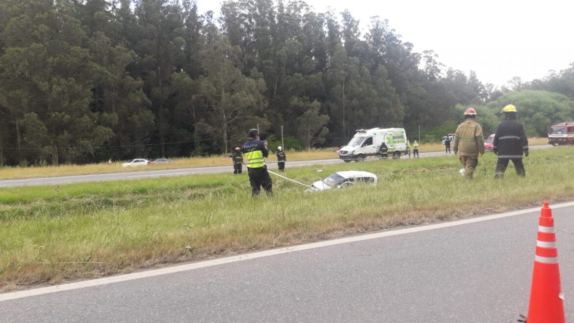 Fatal accidente en La ruta 226 por la zona de Laguna de los Padres