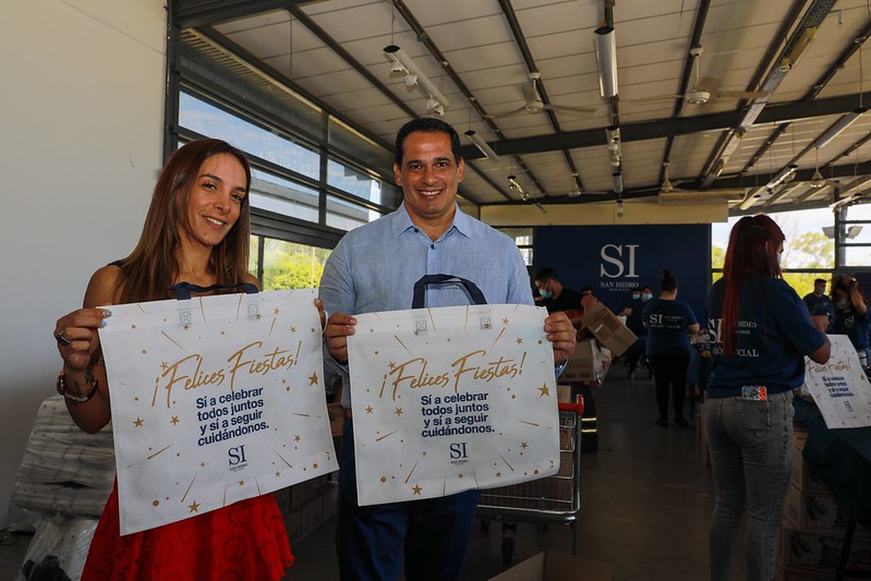 San Isidro: El Municipio repartirá bolsas navideñas para barrios vulnerables