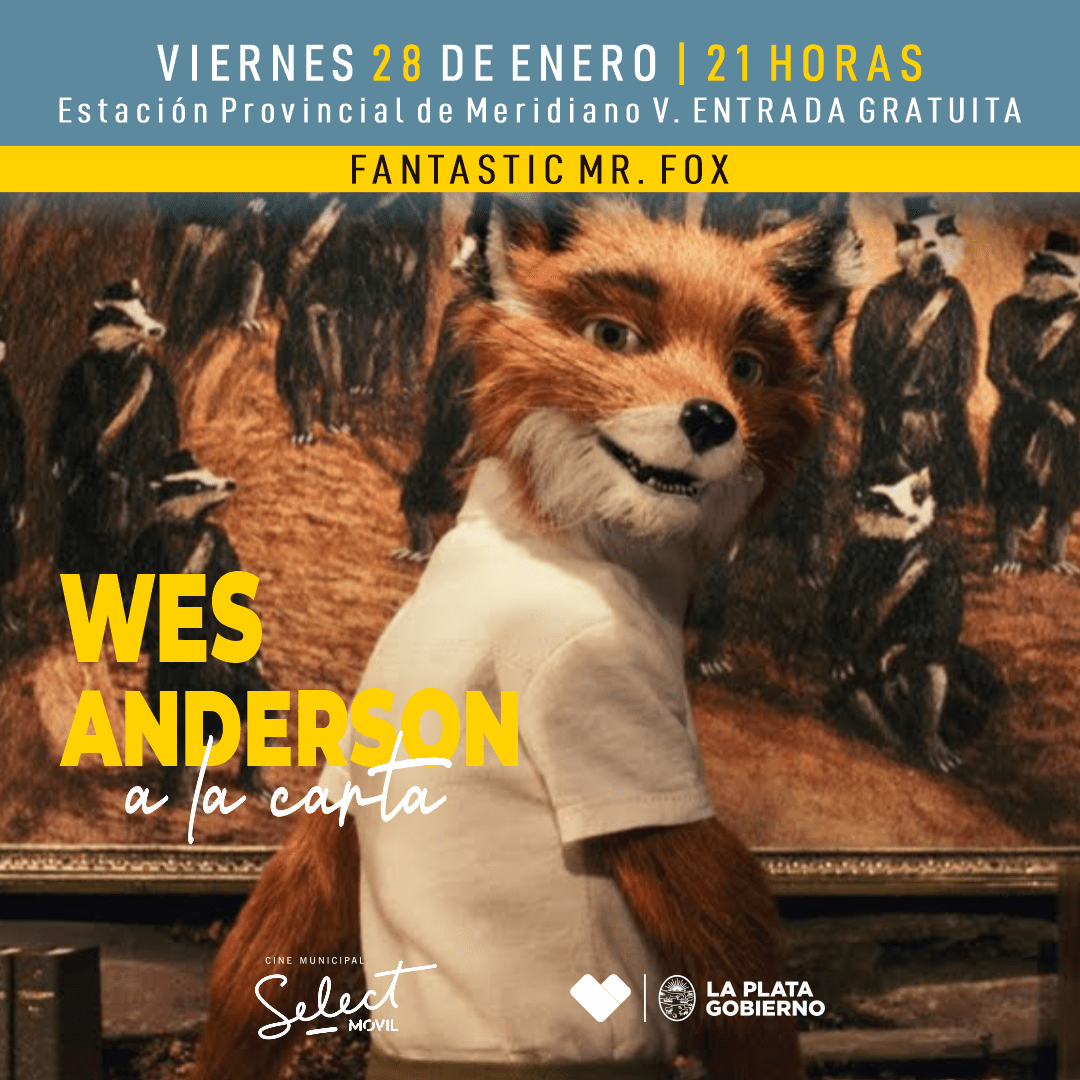 La Plata: Con «Fantastic Mr. Fox», continúa el ciclo de cine al aire libre en Meridiano V