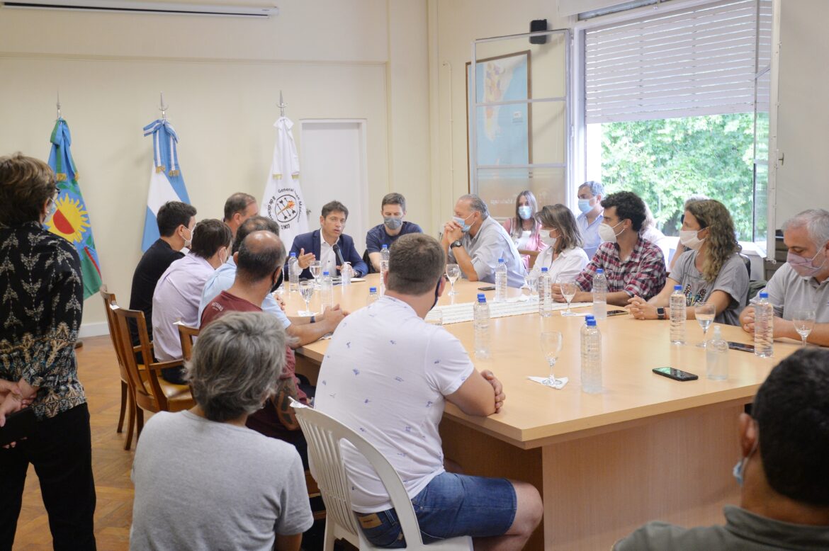 Kicillof: “Vamos a trabajar para que el éxito de esta temporada sea un piso de crecimiento para los próximos años”
