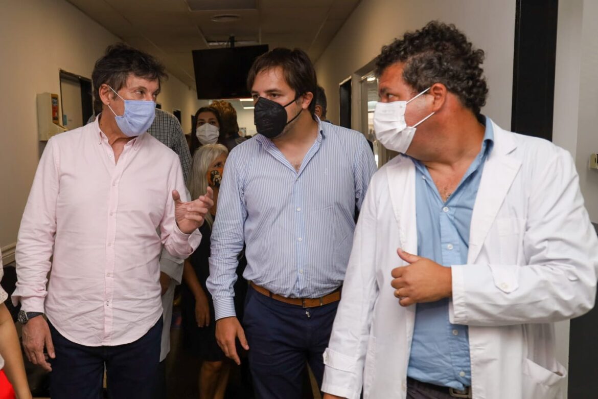 San Isidro: Posse y Kreplak recorrieron el Centro de Salud nuevo en Boulogne