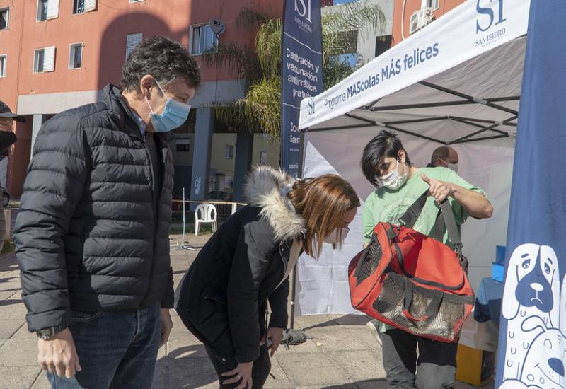 San Isidro: en 2021 el Municipio alcanzó cifras récord de vacunación y castración de mascotas