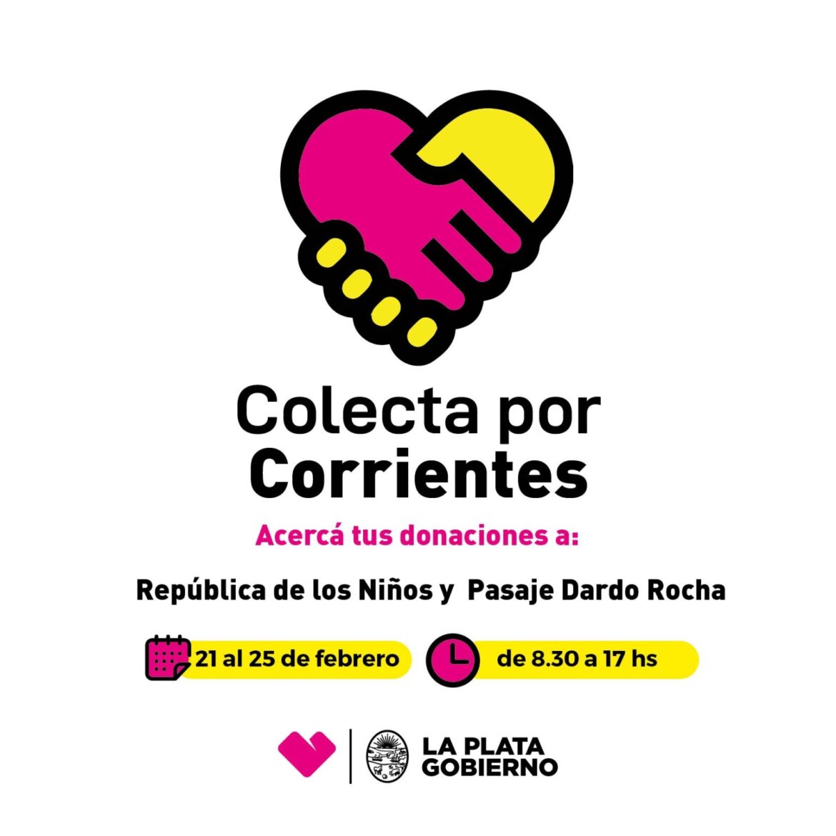 La Plata: El Municipio organiza una colecta solidaria por los incendios forestales en Corrientes