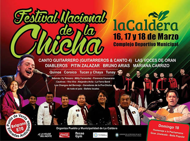 Los Tekis, Las Voces de Orán y Ahyre estarán en el Festival Nacional de la Chicha