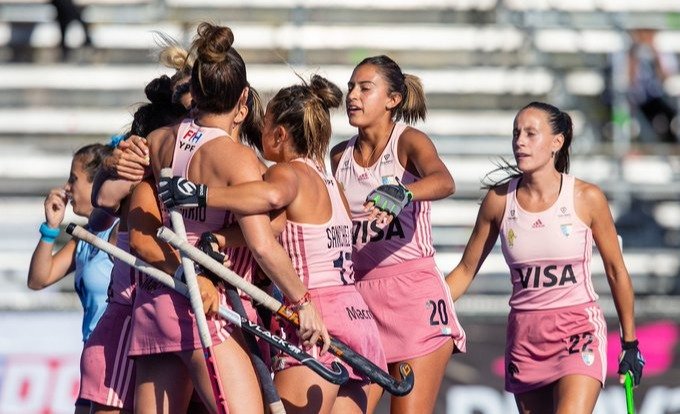Las Leonas repiten resultado y vencen a Inglaterra en hockey sobre césped