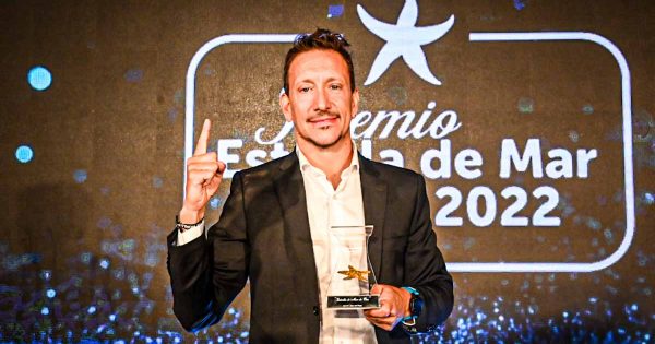 Nicolás Vázquez ganó el premio Estrella de Mar de Oro 2022