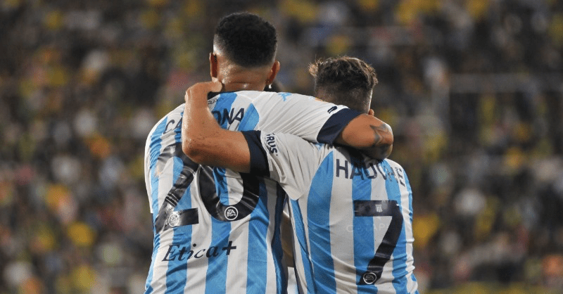 Racing goleó a Argentinos en el cierre de la tercera fecha de la Copa de la Liga