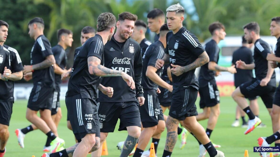 La Selección se entrena en Ezeiza y viaja hacia Guayaquil para jugar contra Ecuador