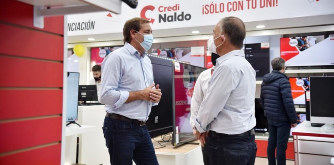 La Plata: Garro visitó la nueva sucursal de ‘Naldo’: “Este tipo de inversiones impulsan y potencian el desarrollo de la ciudad”