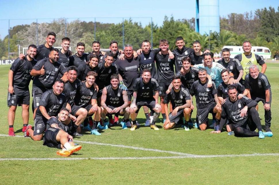 El seleccionado Argentino arriba a Guayaquil