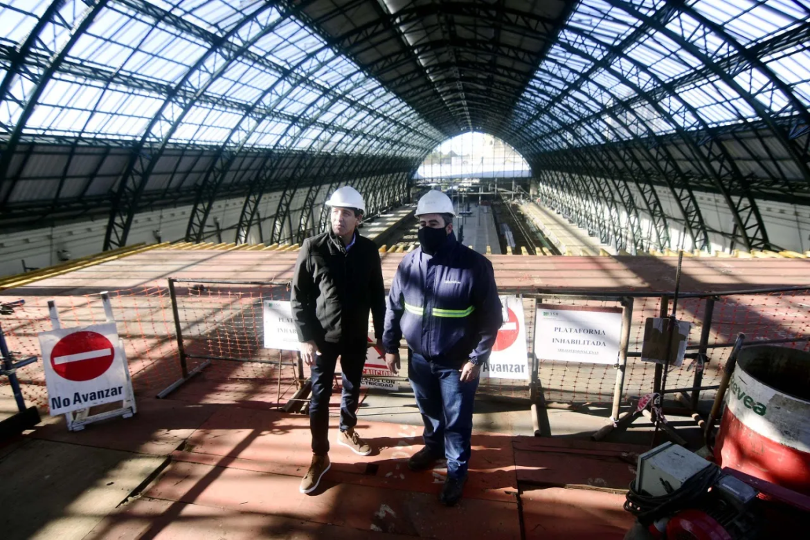 La Plata: Garro en la obra de la Estación de Trenes, “es un ejemplo de cómo se puede trabajar en equipo para resolver reclamos históricos»