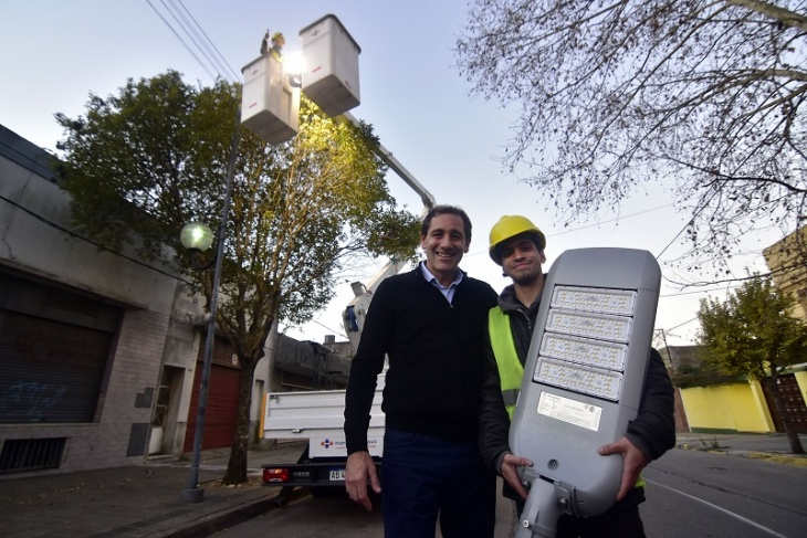 Mega Plan de iluminación: se ponen en marcha siete obras clave para mejorar el alumbrado en los barrios