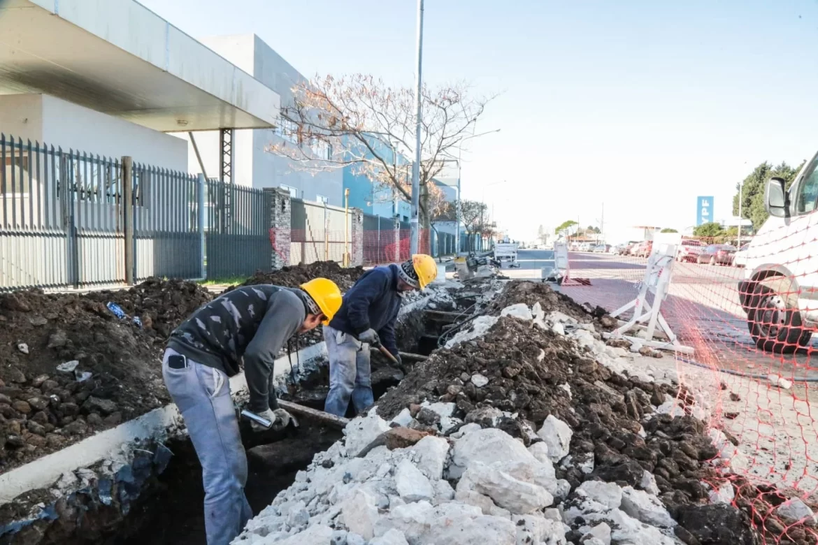 Mar del Plata: Iniciaron obras de la red cloacal para el área comercial y de servicios del Puerto