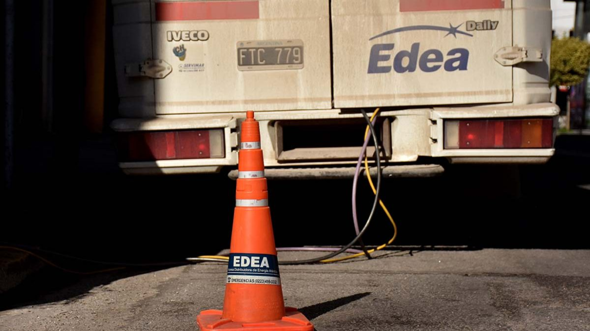 Mar del Plata: Tres barrios sin luz tras romperse un distribuidor de media tensión
