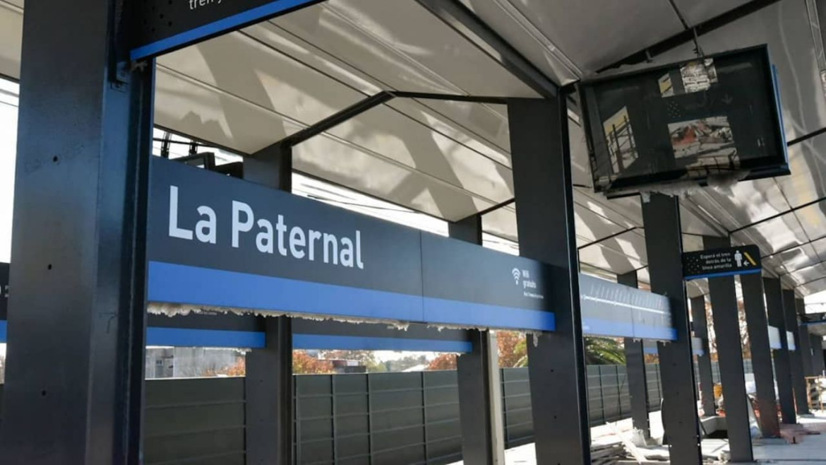 Después de 5 años, reabren la estación La Paternal del tren San Martìn