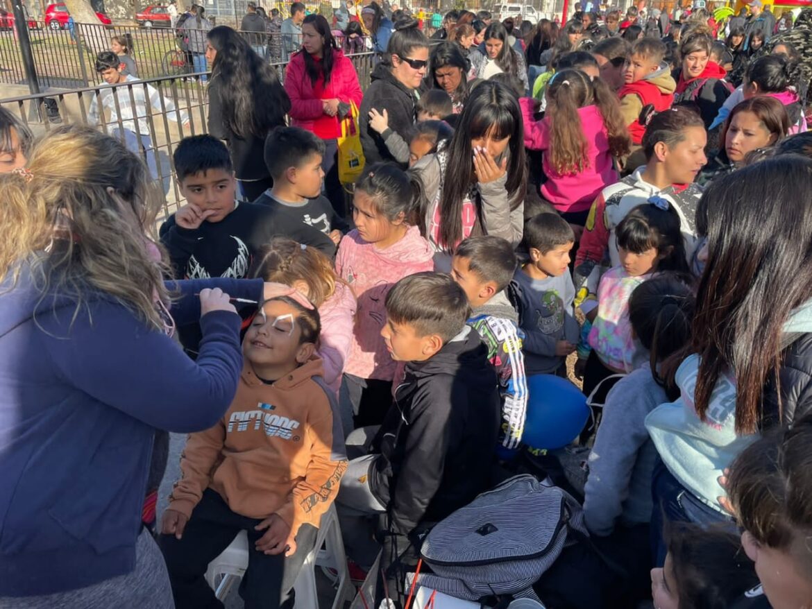 Espacio Abierto San Martín festejó el Día de la Niñez con más de 500 chicos y chicas