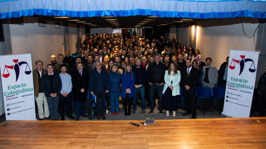 Más de 400 abogados lanzaron Espacio Colegialista en la Provincia de Buenos Aires