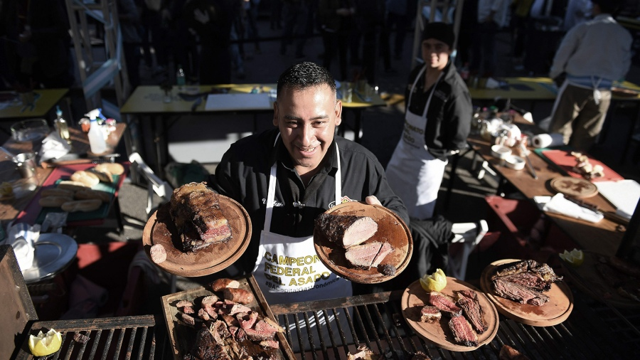 Cortes en la 9 de Julio por el «Campeonato Federal del Asado»