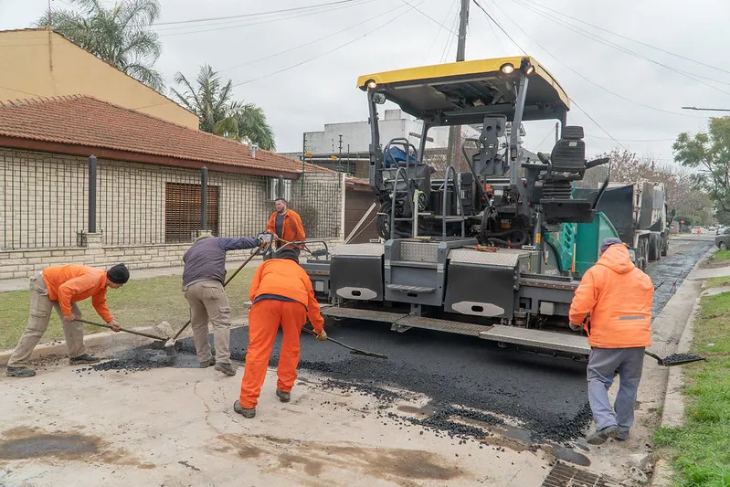 San Isidro: el Municipio sigue mejorando las calles del distrito