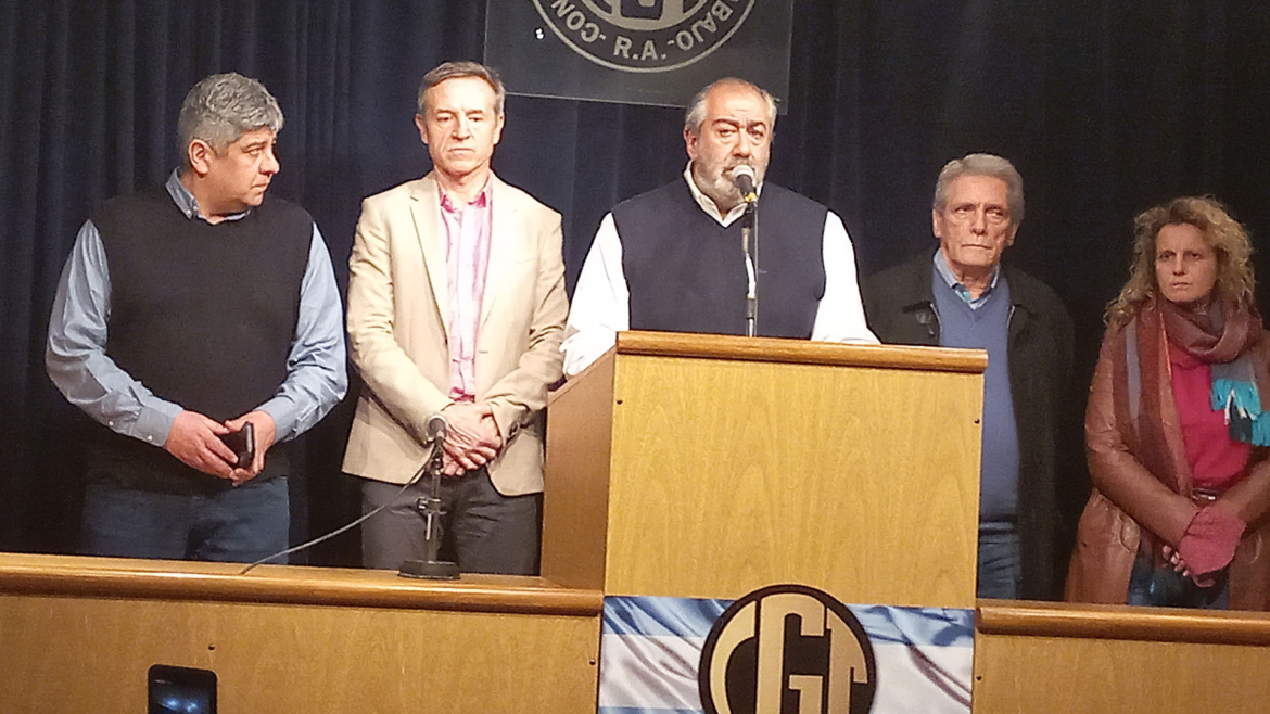 La CGT continúa analizando hoy la convocatoria a la marcha del próximo 17 de agosto