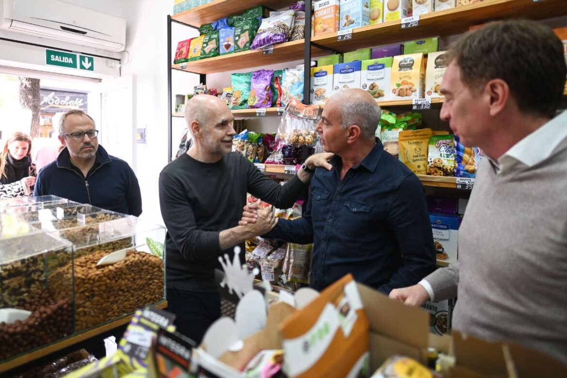 Rodríguez Larreta con Santilli y Valenzuela en Tres de Febrero: “La gente está angustiada porque no llega a fin de mes”