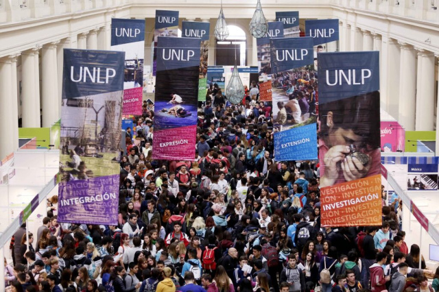 UNLP realiza desde hoy la Expo Universidad para orientar sobre carreras a alumnos secundarios