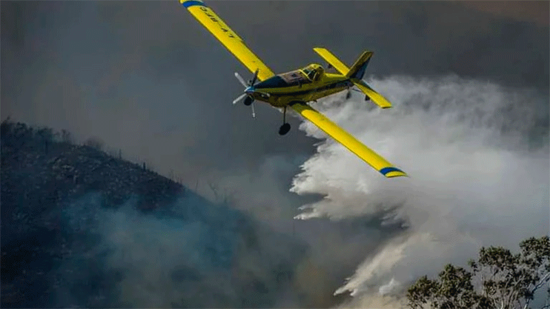 Los incendios en Córdoba se desplazan hacia Villa Cura Brochero y evalúan evacuaciones preventivas