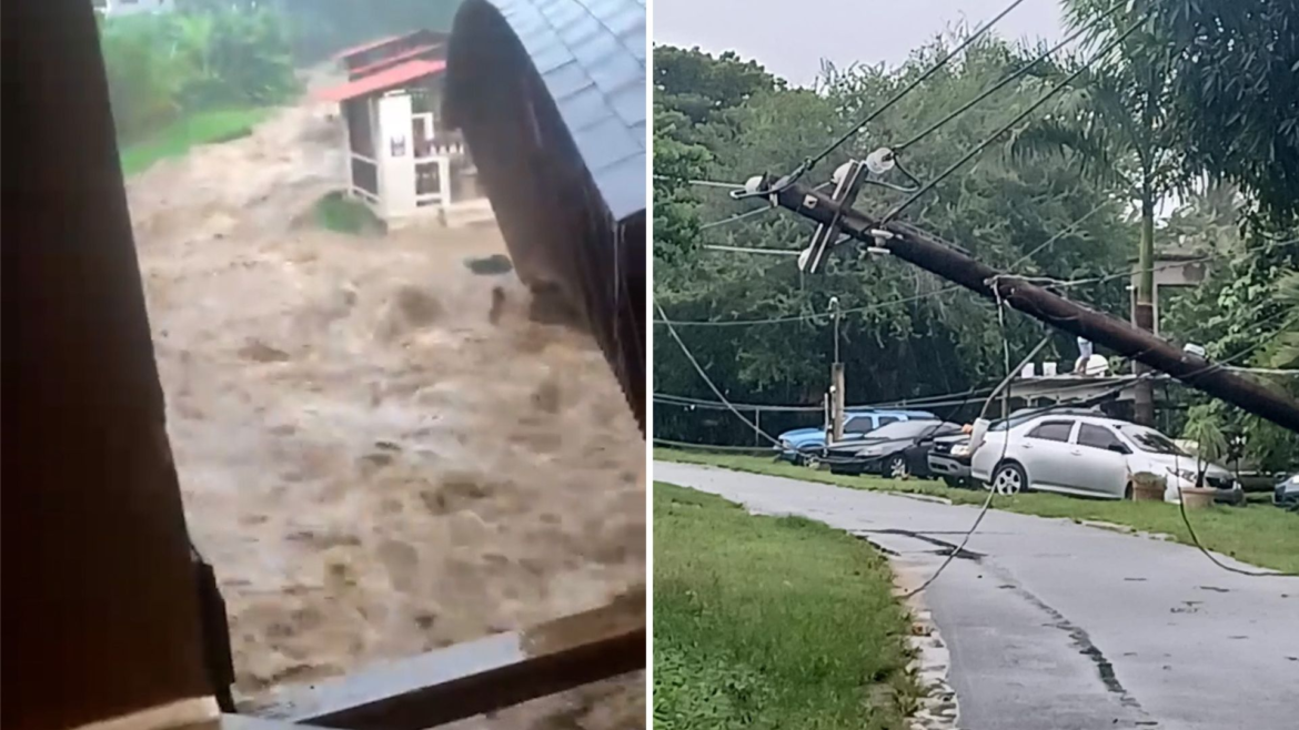 El huracán Fiona llegó a República Dominicana, tras producir apagones y destrozos en Puerto Rico