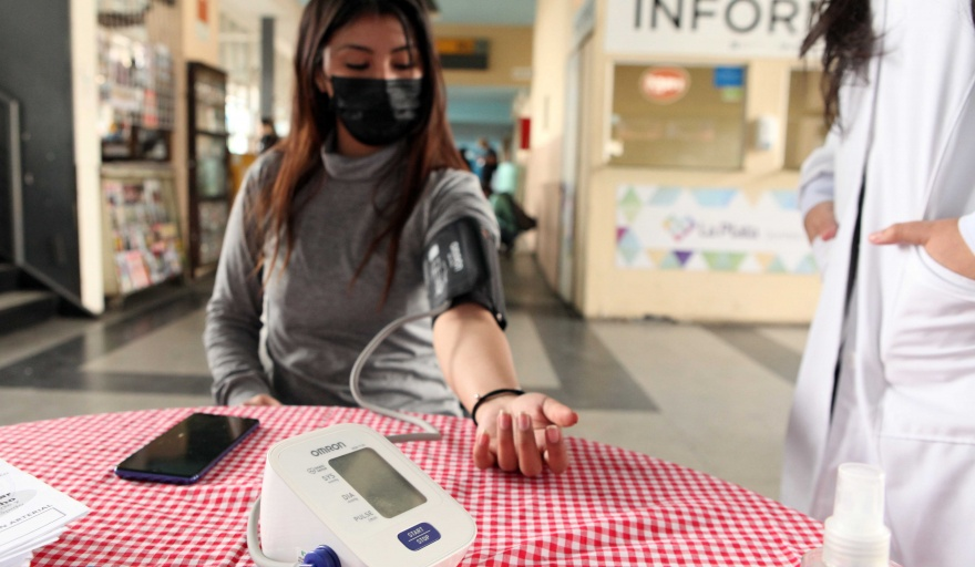 La Plata: Por el Día Mundial del Corazón, se realizaron controles de presión arterial y una jornada de concientización