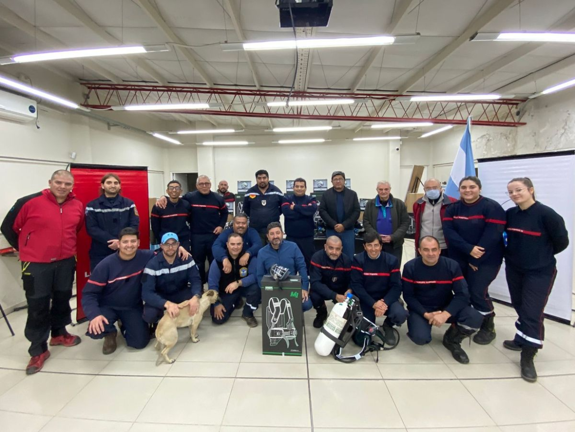 Bomberos de la Ciudad incorporó 116 nuevos equipos de respiración autónoma