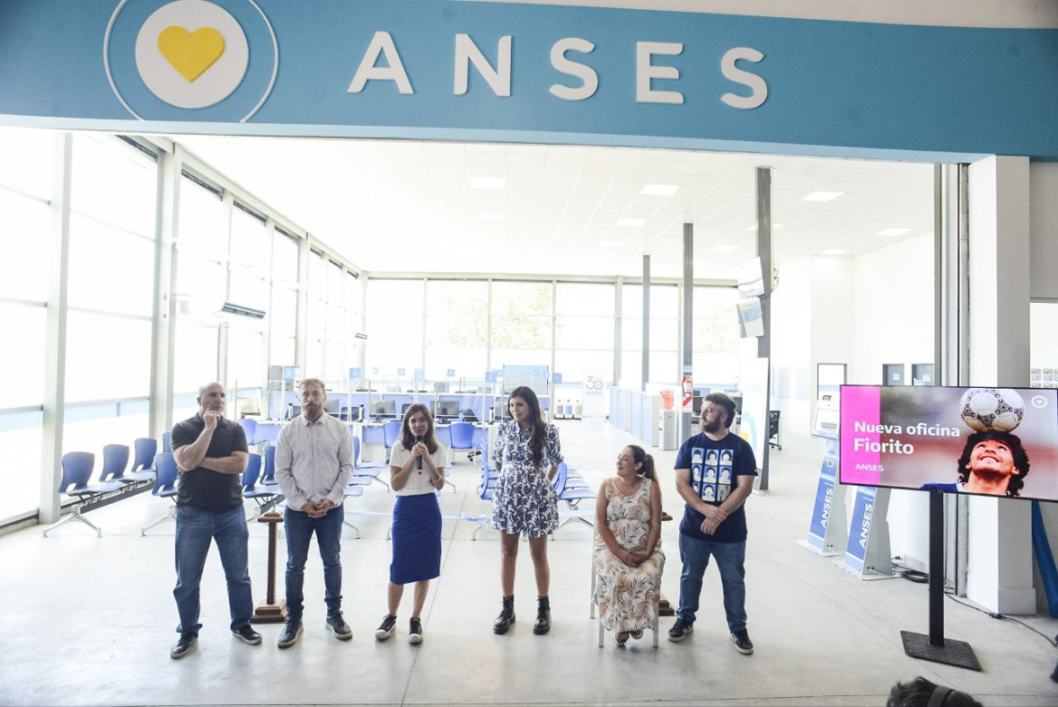 Fernanda Raverta inauguró una nueva oficina de ANSES en Villa Fiorito