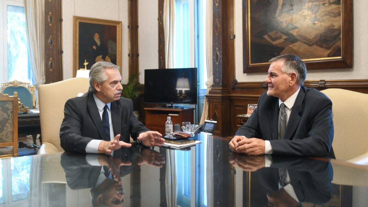 El presidente Alberto Fernández se reunió con Carlos Castagneto, titular de la AFIP