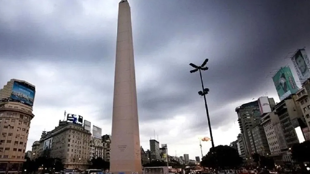 Emiten una alerta amarilla por tormentas para gran parte del país