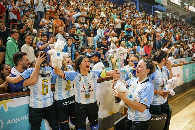 Argentina salió campeón del Mundial femenino de hóckey sobre patines