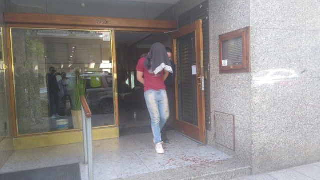 Albañiles apuñalaron al administrador de un edificio