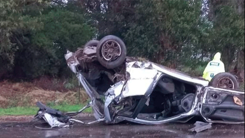 Tres muertos al chocar una camioneta con un automóvil en la ruta provincial bonaerense 72