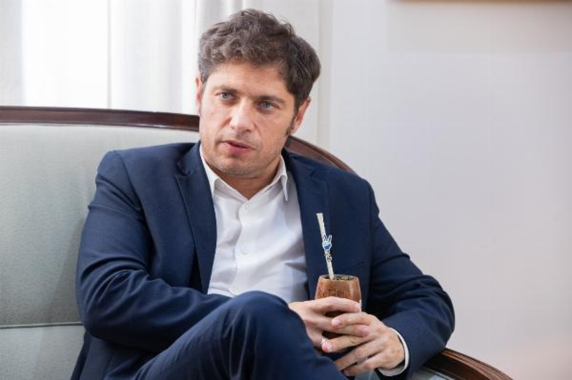 Kicillof encabezará una mateada el próximo martes con vecinos en La Plata