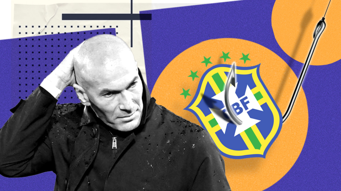 Zidane se suma a la lista de candidatos para dirigir a la selección de Brasil