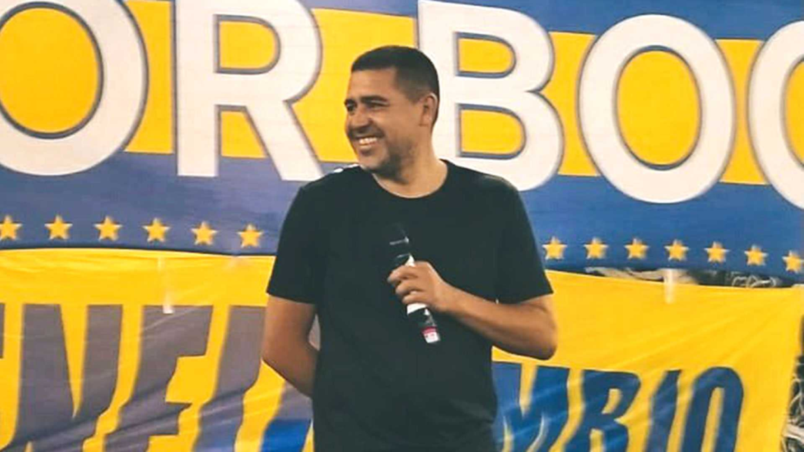 Riquelme presenta su propia agrupación dentro de la política de Boca