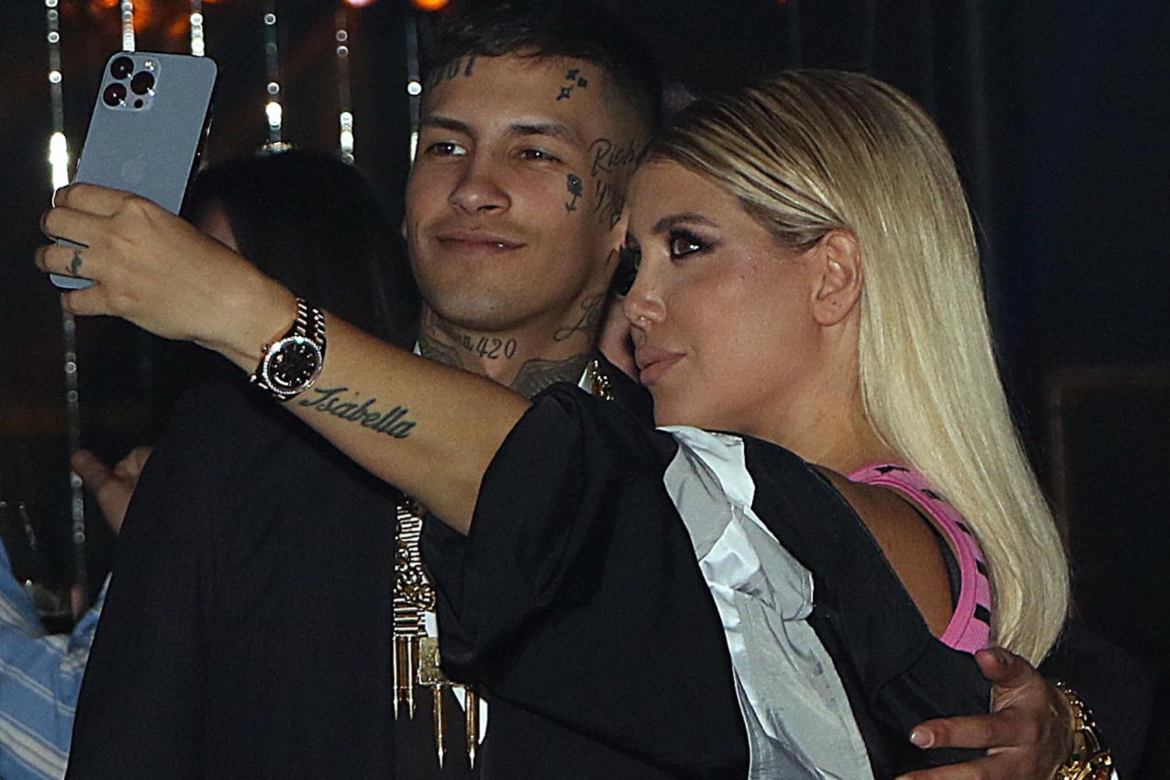 Wanda Nara se muestra en General Rodríguez donde vive L-Gante