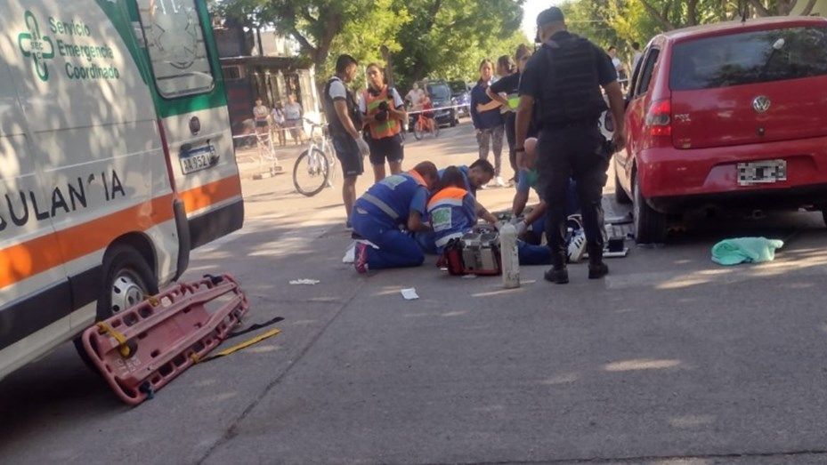 Murió un bebé que salió despedido del auto tras choque frontal