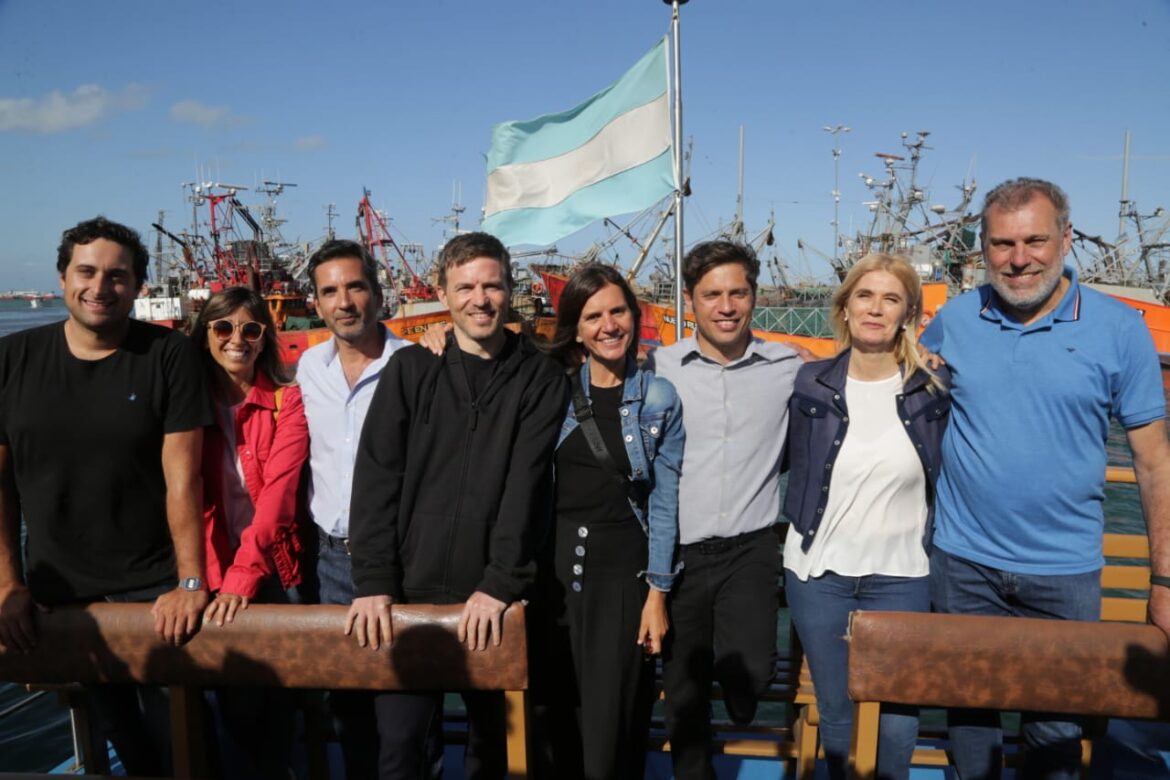 Felizia: “Pudimos mostrarle al gobernador la fuerza de trabajo del puerto de Mar del Plata”