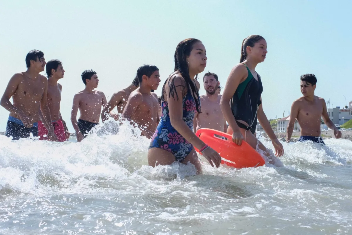 Mar del Plata: Comenzó la nueva edición de Guardavidas Juniors