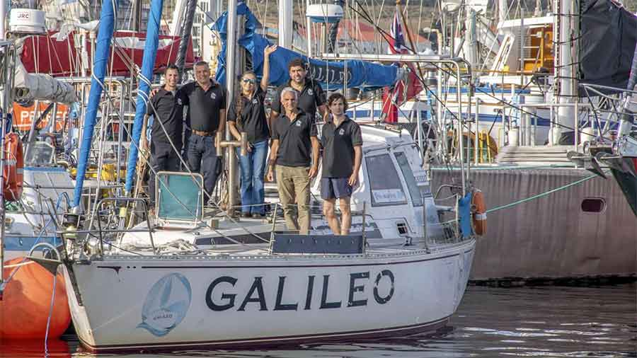Comienza travesía en velero desde Ushuaia hasta el Cabo de Hornos en homenaje al crucero Belgrano
