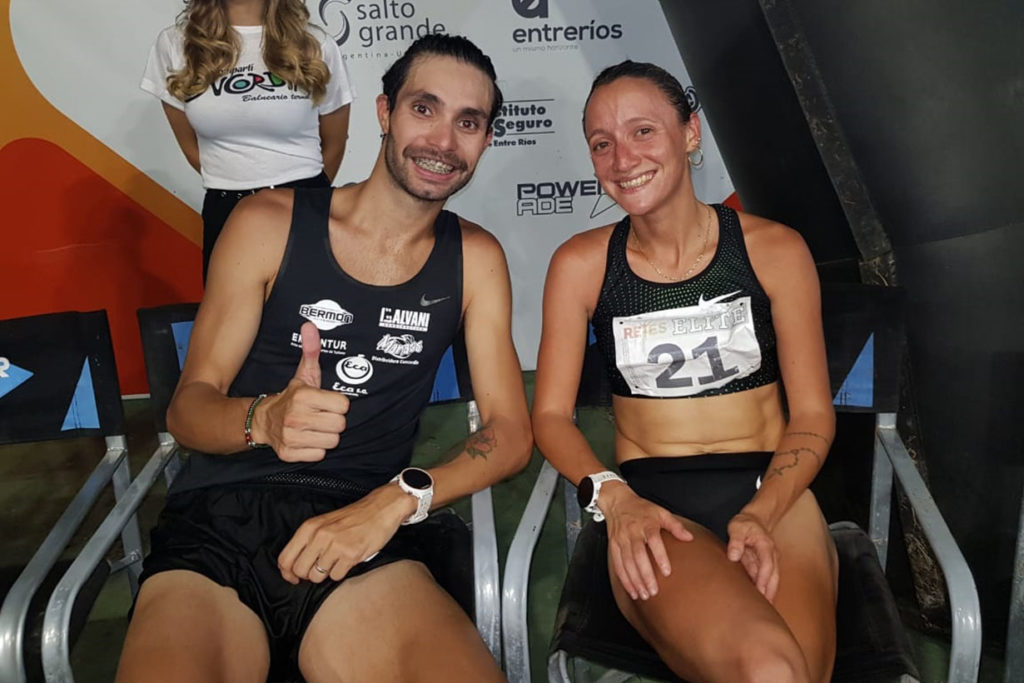 Atletas argentinos Federico Bruno y Florencia Borelli competirán en Valencia