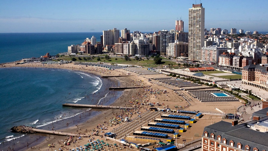 Mar del Plata: Gran cantidad de turistas llegaron a la ciudad el último fin de semana de enero