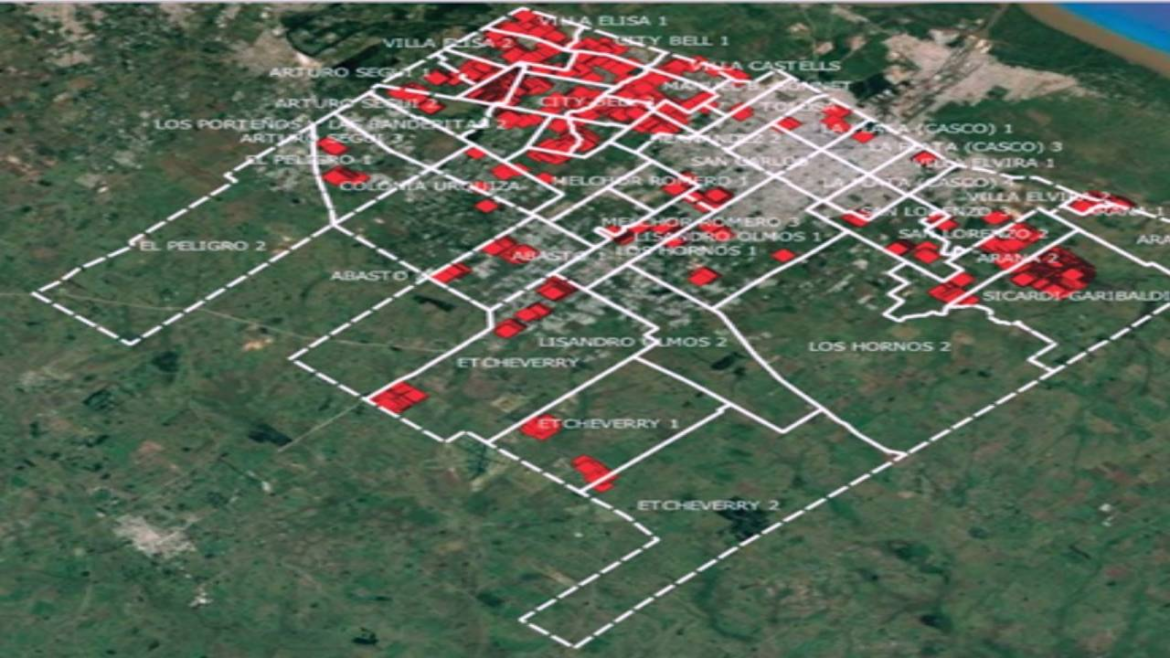 Mediante tecnología satelital, la APR detectó unas 15 mil construcciones no habilitadas
