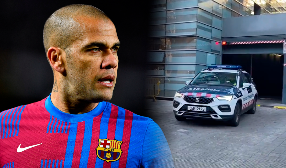 Dani Alves, acusado de violación, continuará detenido en una cárcel de Barcelona