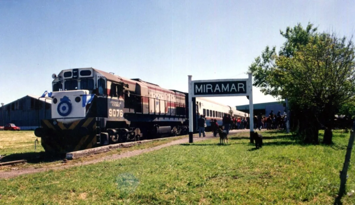 Mateada por la vuelta del tren a Miramar